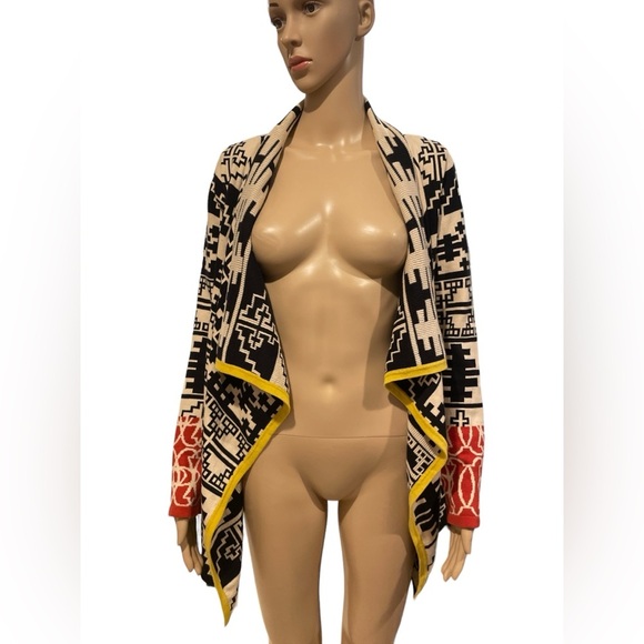 Anthropologie THML Aztec Cardigan size S - Picture 2 of 4